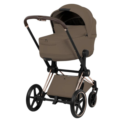 Коляска 2 в 1 Cybex Priam V Style Rosegold Coconut Brown 01